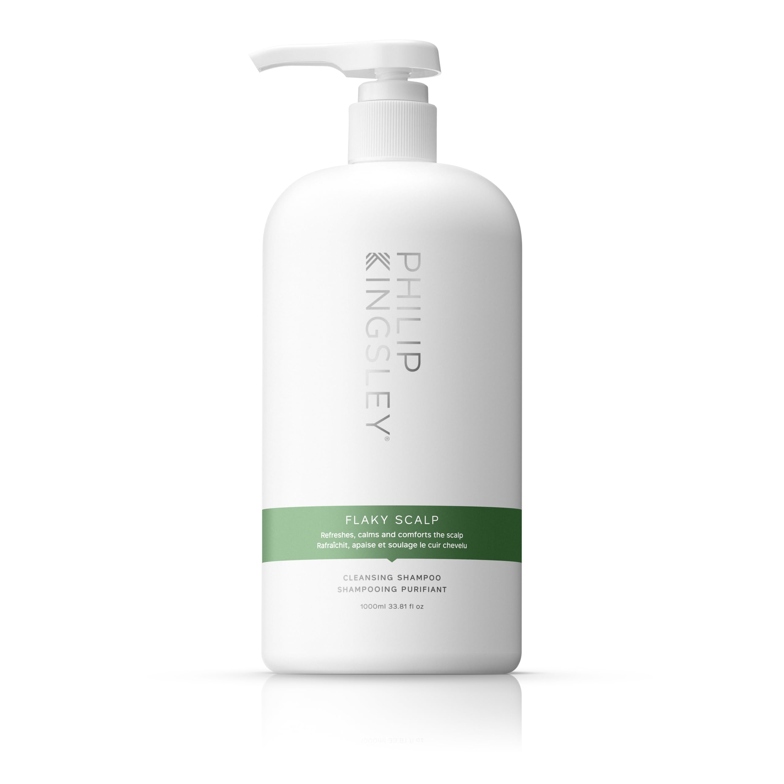 Philip Kingsley Flaky Scalp Shampoo | Hydrating, Calming Care for Flaky, Itchy, Dry or Oily Scalps | 1L Pump