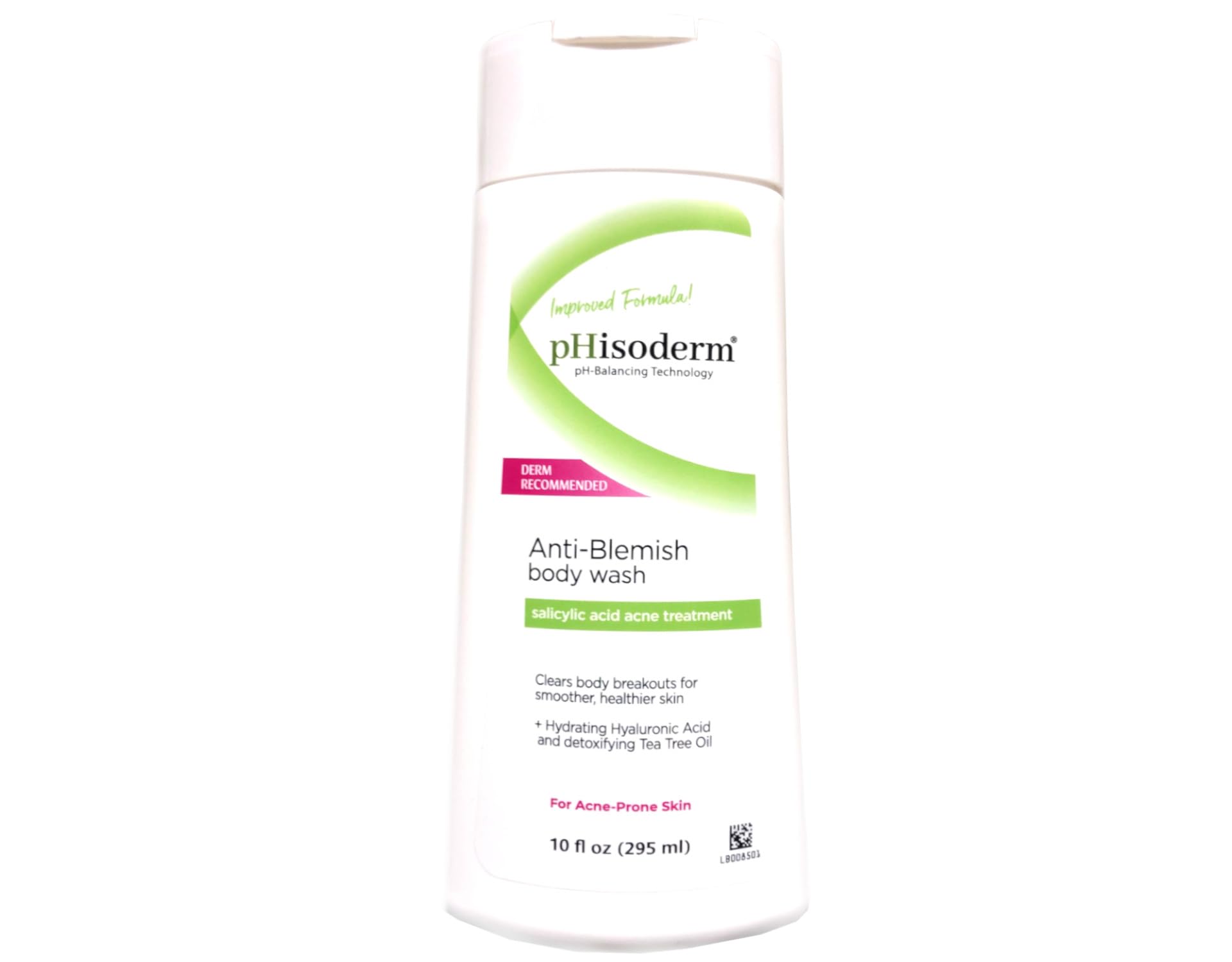 Phisoderm Anti-Blemish Body Wash 10 oz – Pack of 3 | 2% Salicylic Acid for Acne-Prone Skin