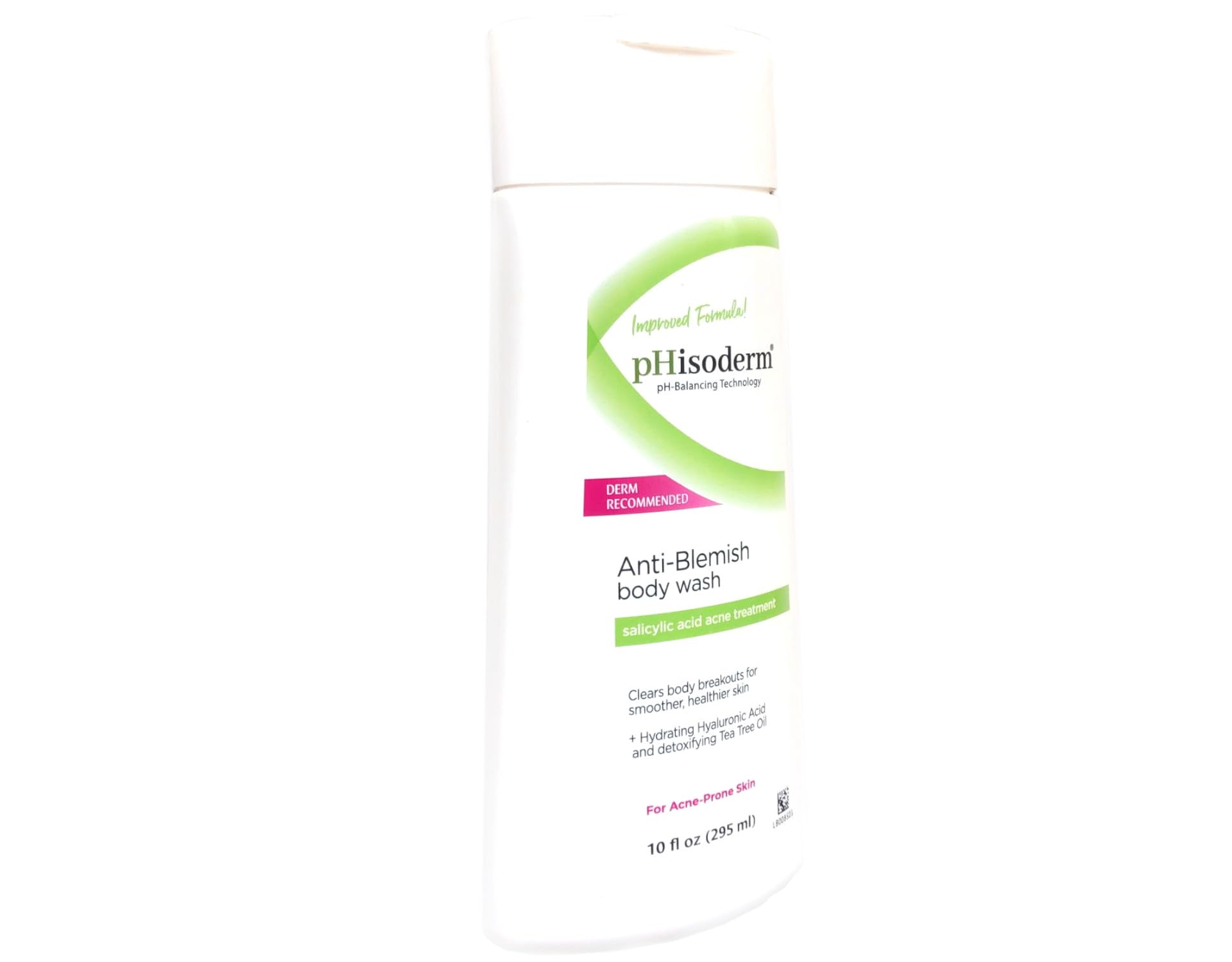 Phisoderm Anti-Blemish Body Wash 10 oz – Pack of 3 | 2% Salicylic Acid for Acne-Prone Skin