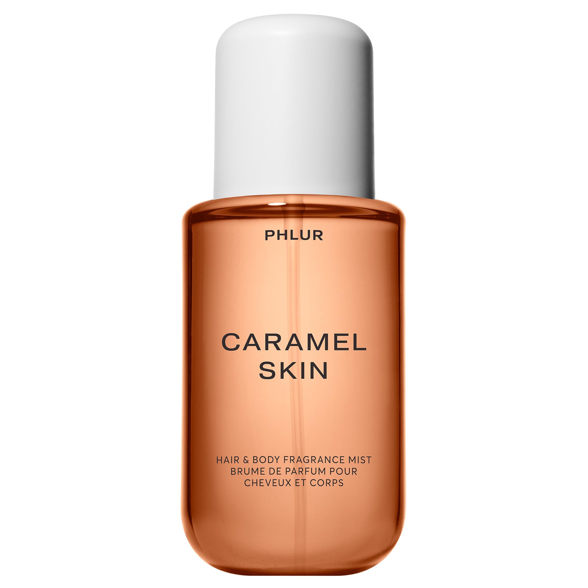 PHLUR Caramel Skin Body Mist – Hair & Body Fragrance with Vanilla & Bergamot (8 oz)