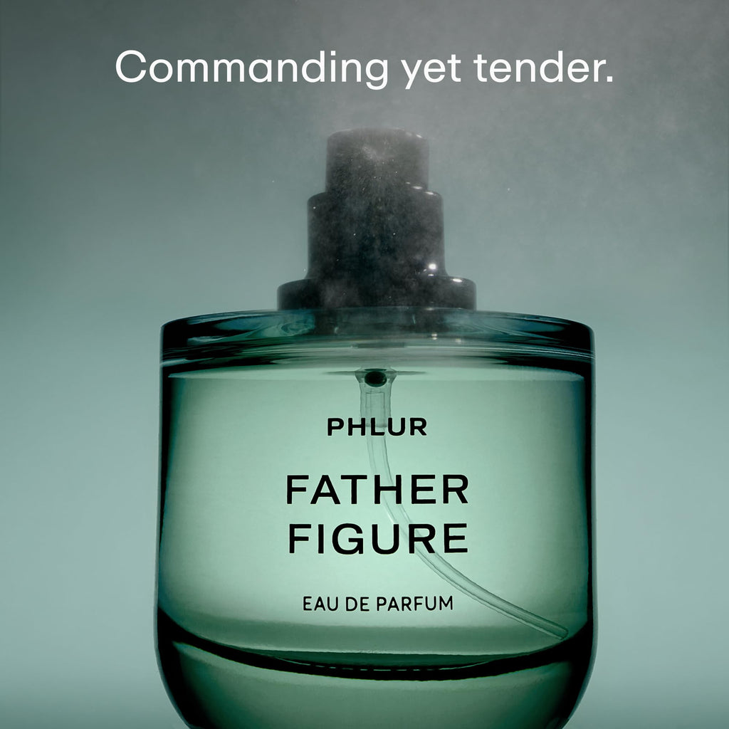 PHLUR Father Figure Eau de Parfum – Green Fresh Fig, Iris & Vanilla (50mL)
