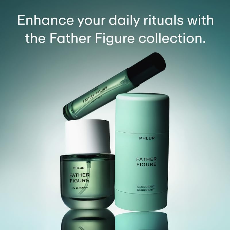 PHLUR Father Figure Eau de Parfum – Green Fresh Fig, Iris & Vanilla (50mL)