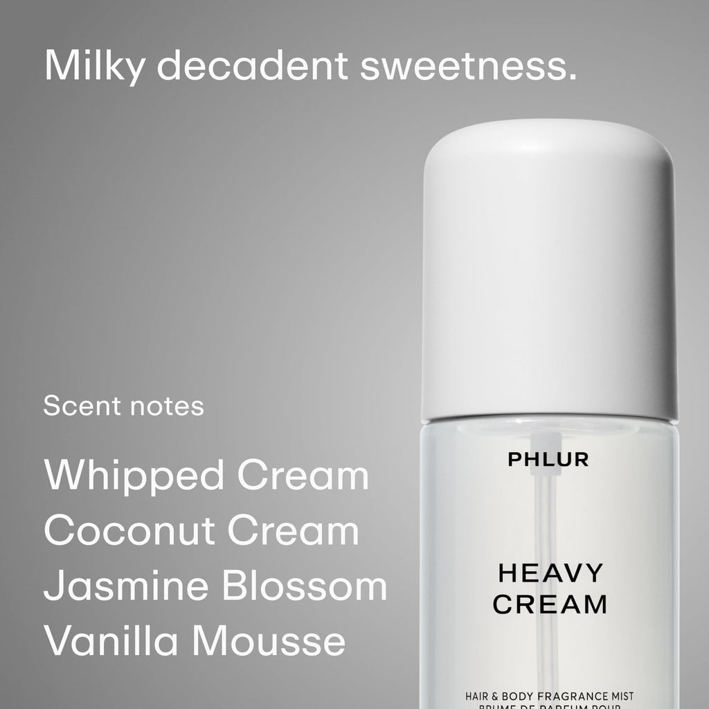 PHLUR Sweet Skin Trio — 3pc Travel Size Body Mists (Vanilla Skin, Heavy Cream, Caramel Skin)