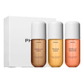 PHLUR Vanilla Peach Trio – Exclusive 3pc Travel-Size Body Mist Set (3 x 3 fl oz) with Vanilla Skin, Vanilla Nectar, Peach Skin