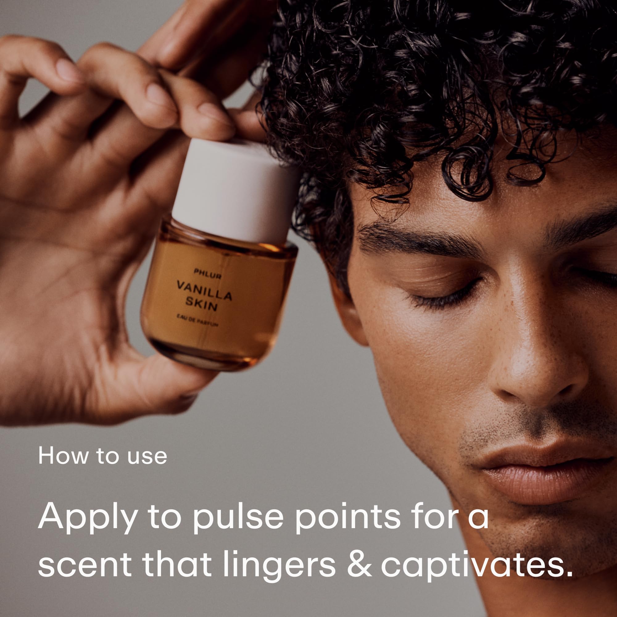 PHLUR Vanilla Skin Eau de Parfum – 50mL | Vanilla, Pink Pepper, Cashmere Wood & Sandalwood