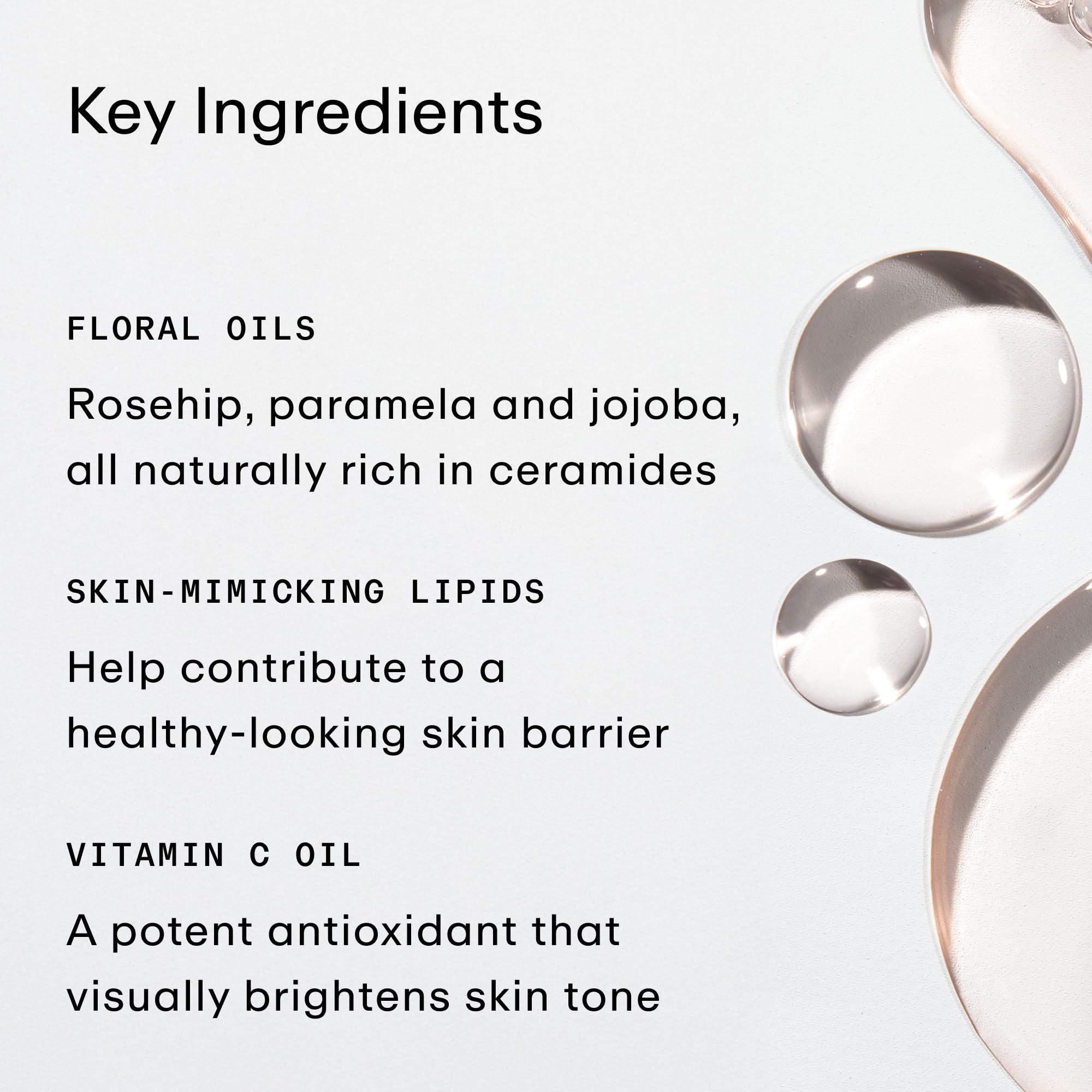 PHLUR Vanilla Skin Oil – Lightweight Nourishing Body Oil with Ceramide-Rich Oils (4 Fl Oz)