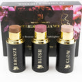 Phoenix Beauty Cream Contour Stick Set – Enchanted Gift Trio (Blush, Bronzer & Highlighter) | Hydrating, Buildable, High-Pigment Makeup