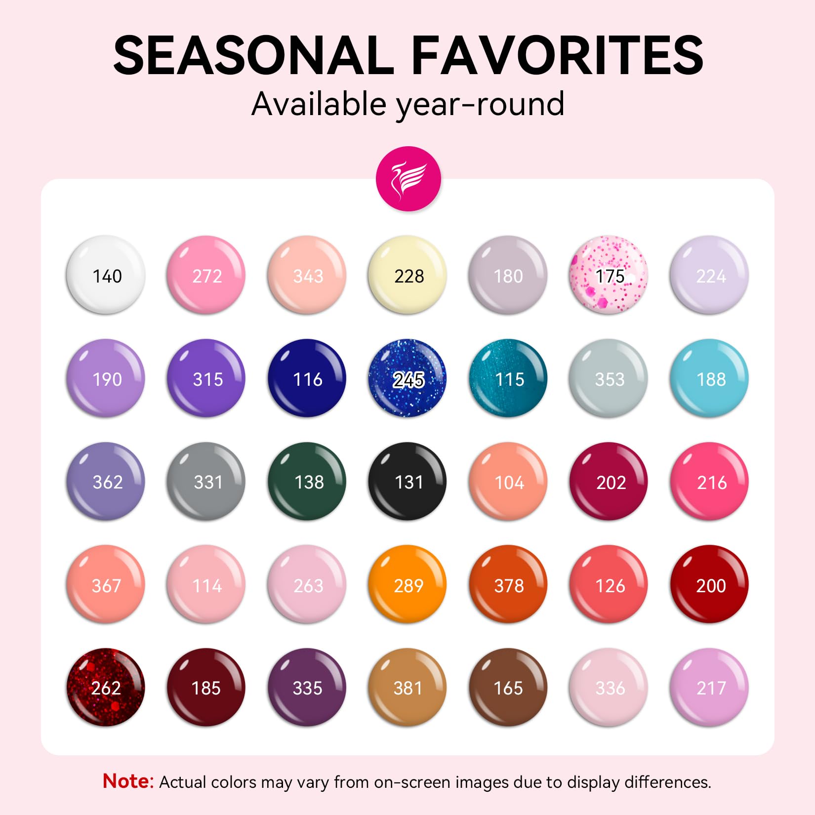 PHOENIXY 51-Pcs Gel Nail Polish Kit with 48W UV Light – ST9016