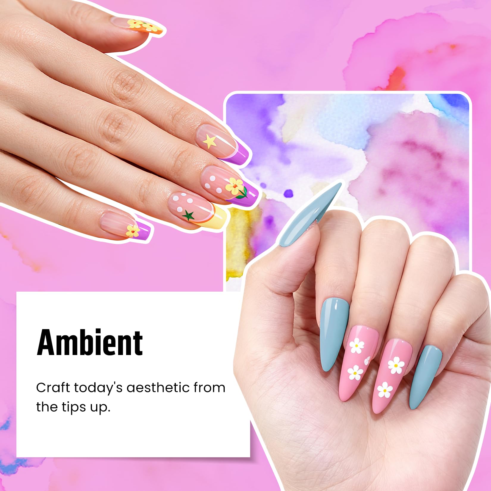 PHOENIXY 58 PCS Gel Nail Kit – 40 Colors, UV Lamp & Drill, 5 Top Coats, At-Home Nail Salon Gift for Women