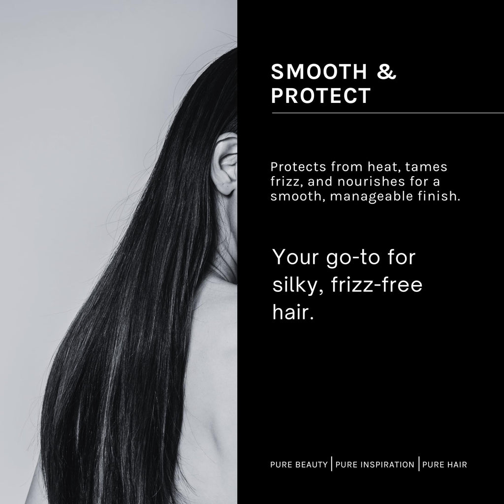 pH PURE HAIR Thermo-Protective Smoothing Creme – Heat & Frizz Defense (6.7 oz)
