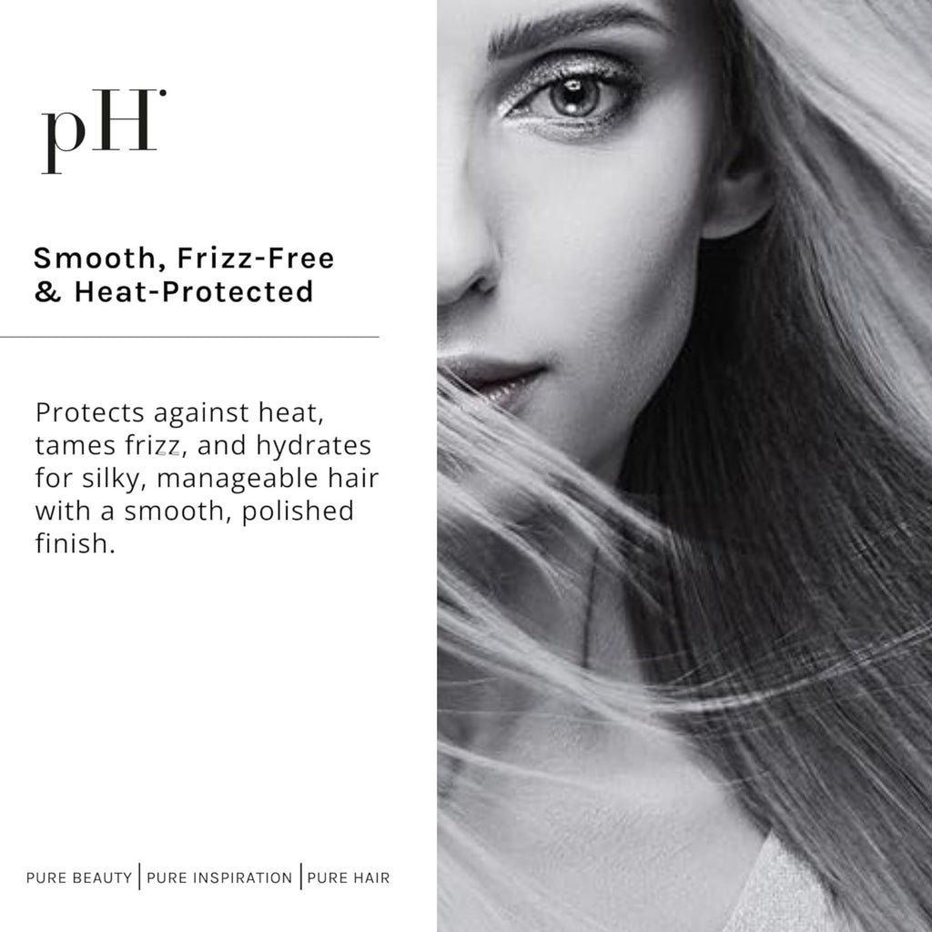 pH PURE HAIR Thermo-Protective Smoothing Creme – Heat & Frizz Defense (6.7 oz)