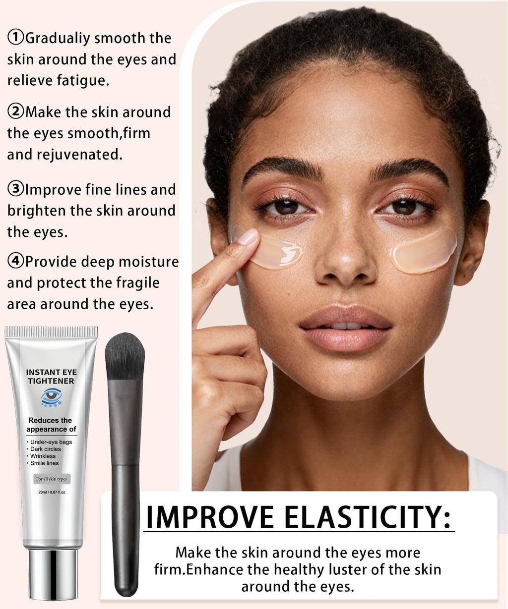 Phydrulis 2 PCS Temporary Eye Tightener – Perfection Firming Lift Cream & Instant Eye Serum (1 oz)