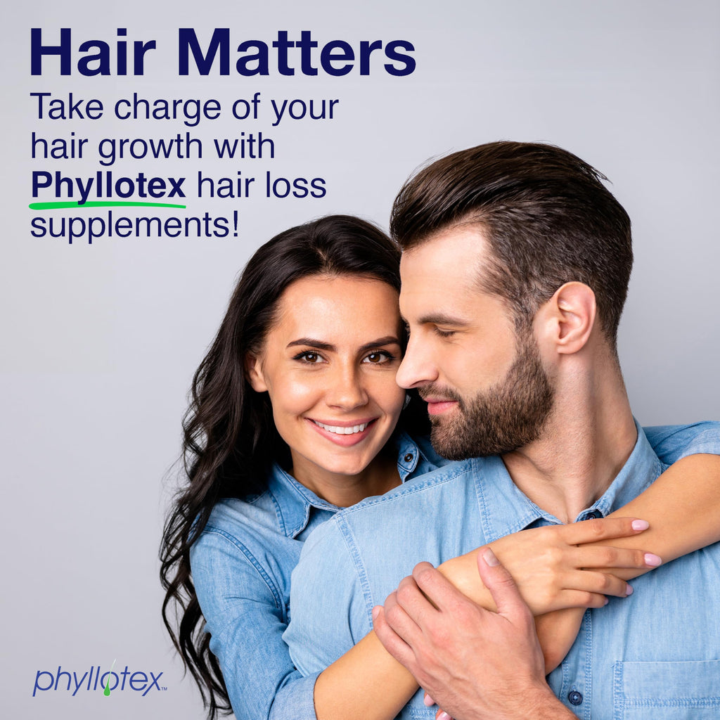 Phyllotex Hair Growth Vitamins for Women & Men – Patented, Doctor-Recommended