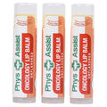 PhysAssist Oncology Lip Balm USDA Organic Unflavored – 3 Pack
