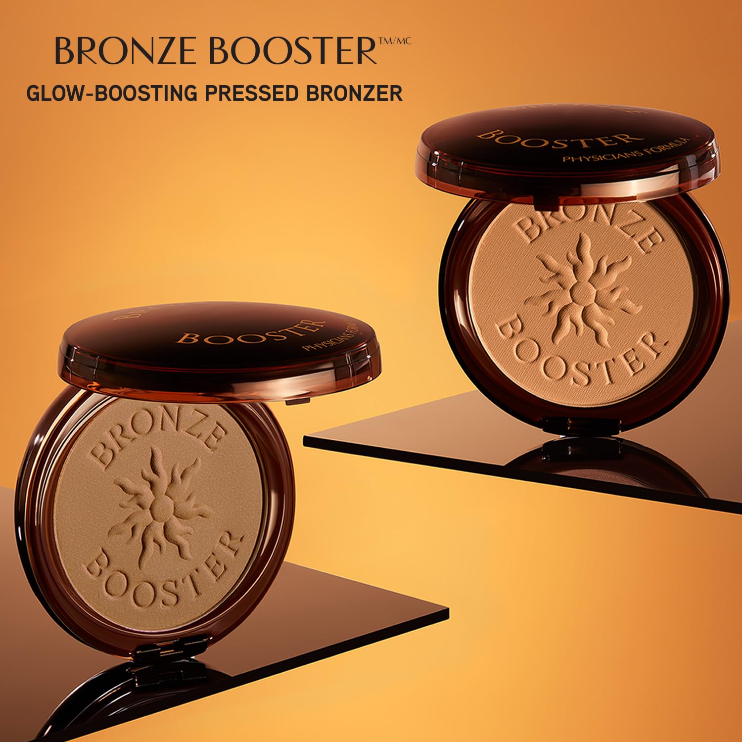 Physicians Formula Bronze Booster Bronzer – Vitamin-Infused Glow Activators, Natural Finish