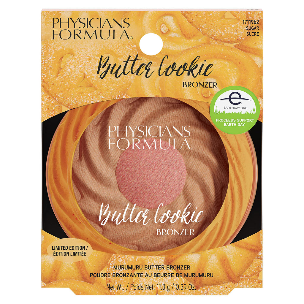 Physicians Formula Murumuru Butter Bronzer Face Makeup – Cheat Day, Donut & Sugar | Hypoallergenic Glow