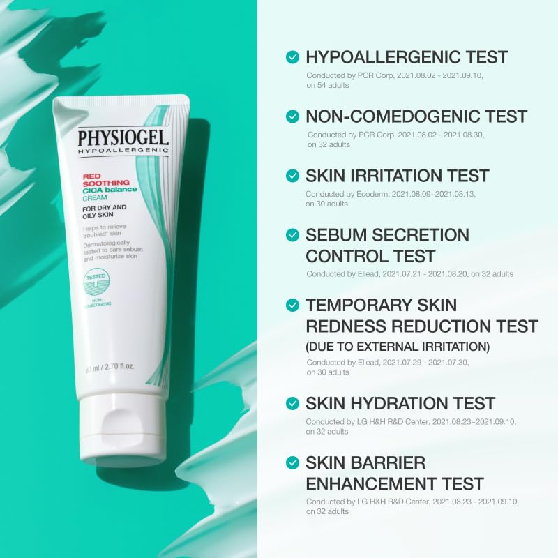 Physiogel Moisturizer Cream – Lightweight, Non-Comedogenic Hydration for Sensitive, Acne-Prone Skin