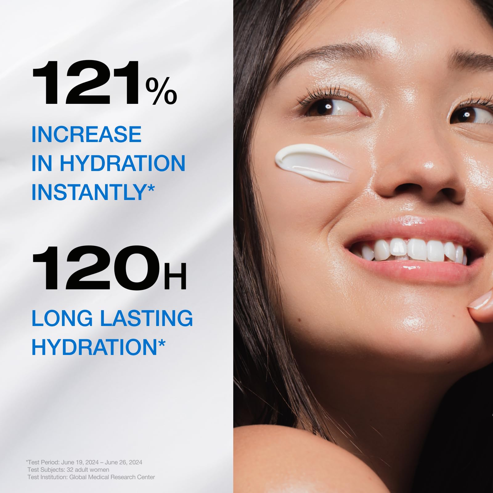 PHYSIOGEL Facial Moisturizer – 120-Hour Hydration, Fragrance Free, Sensitive Skin Formula | 1.7 fl oz