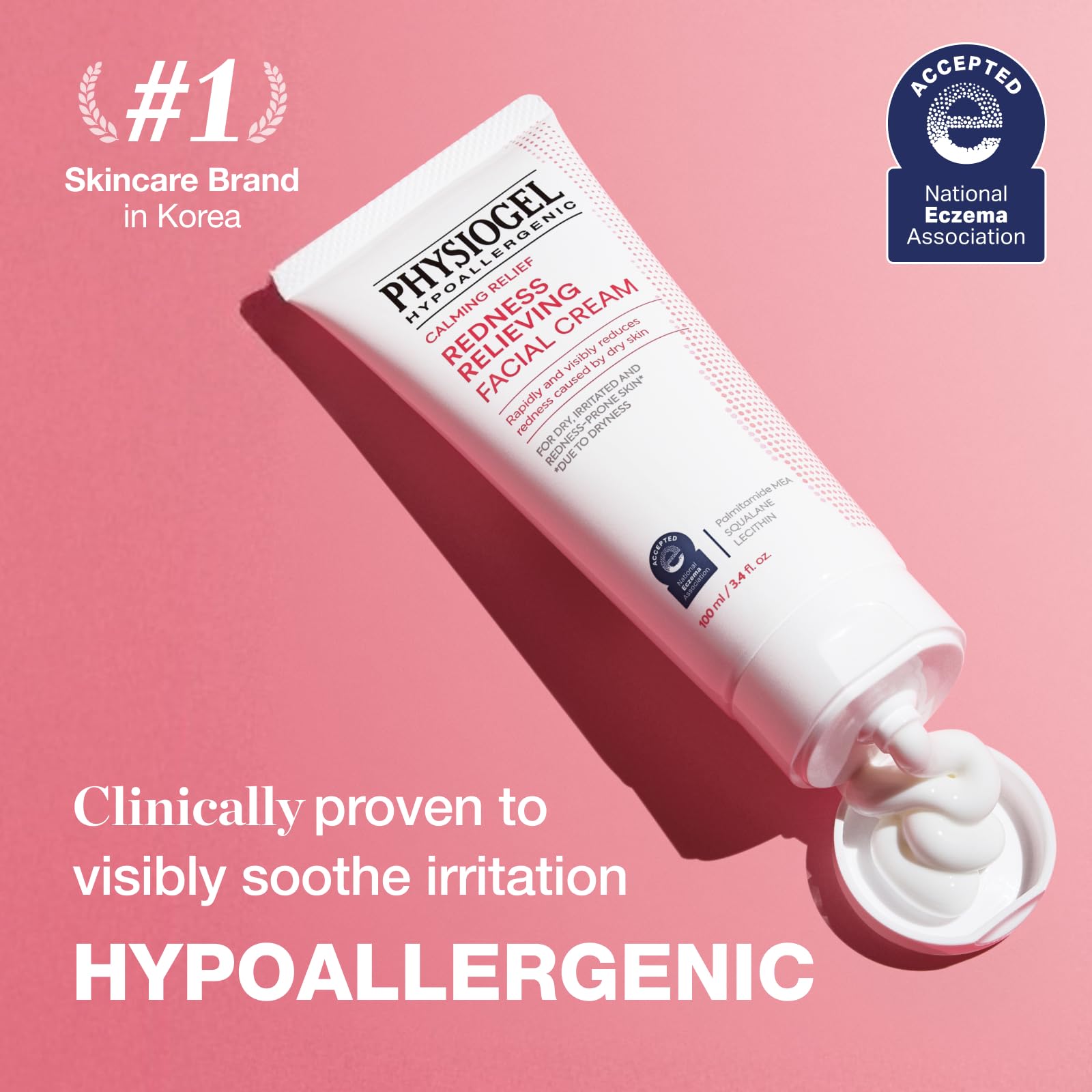 Physiogel Redness Reducing Cream – Ceramide Moisturizer for Sensitive Skin