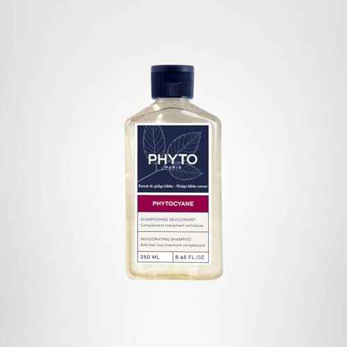 PHYTO PHYTOCYANE Women Invigorating Shampoo – Fortifying Densifying Treatment, 8.45 fl oz