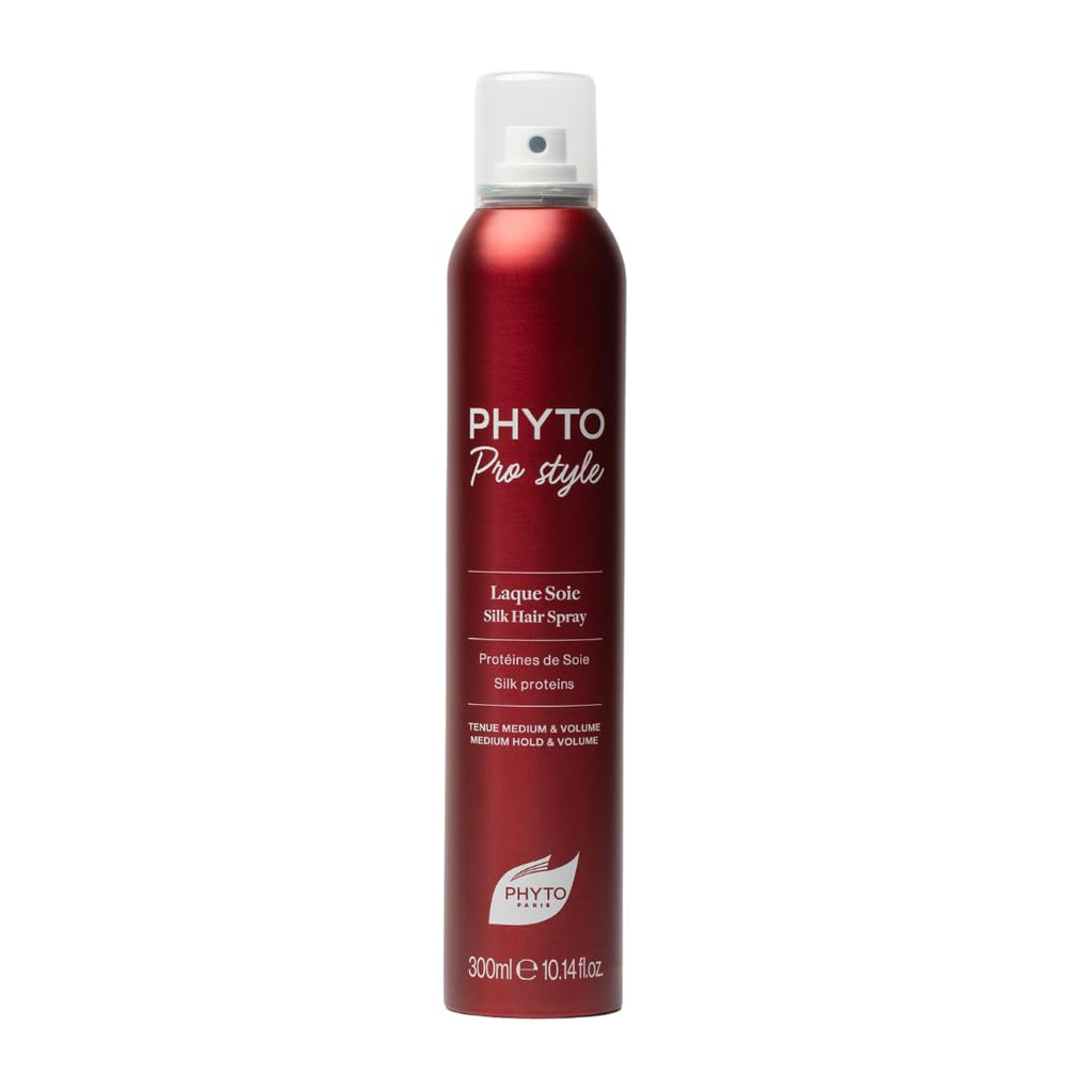 PHYTO PRO STYLE Laque Soie Hairspray — Natural Hold, Silk Protein Shine, 10.14 fl oz