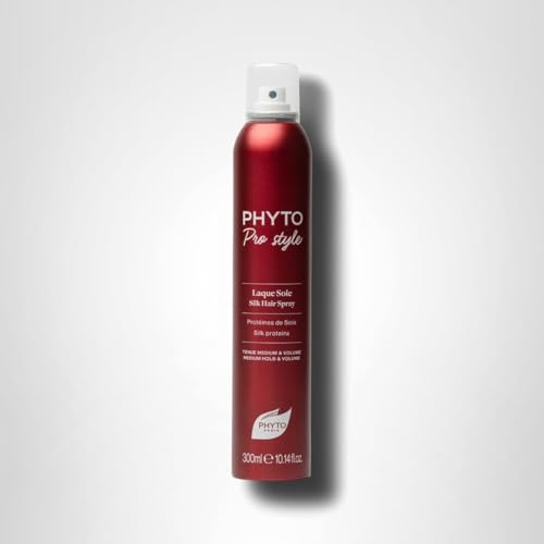 PHYTO PRO STYLE Laque Soie Hairspray — Natural Hold, Silk Protein Shine, 10.14 fl oz