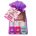 Piggy Paint Happy Hands Set – 3 Polish Colors + Nail Art for Safe, Creative Manicures