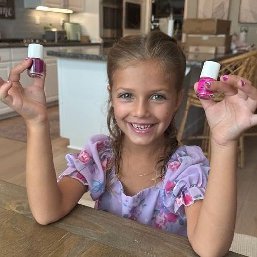 Piggy Paint Sparkle, Sparkle Gift Set – 100% Non-Toxic Kids Nail Polish