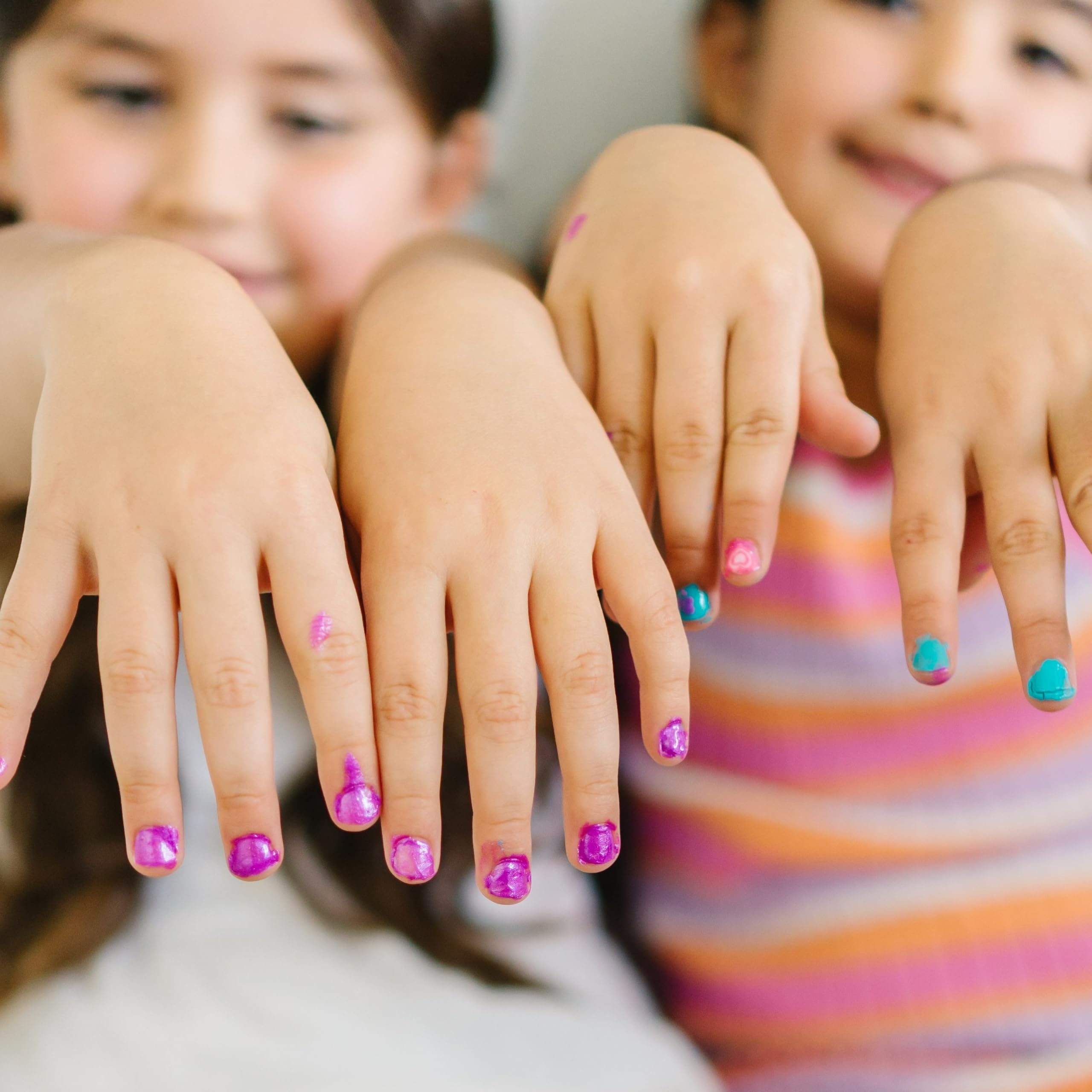 Piggy Paint 100% Non-Toxic Kids Nail Polish – Water-Based, Odorless & Kid-Friendly – Funny Bunny