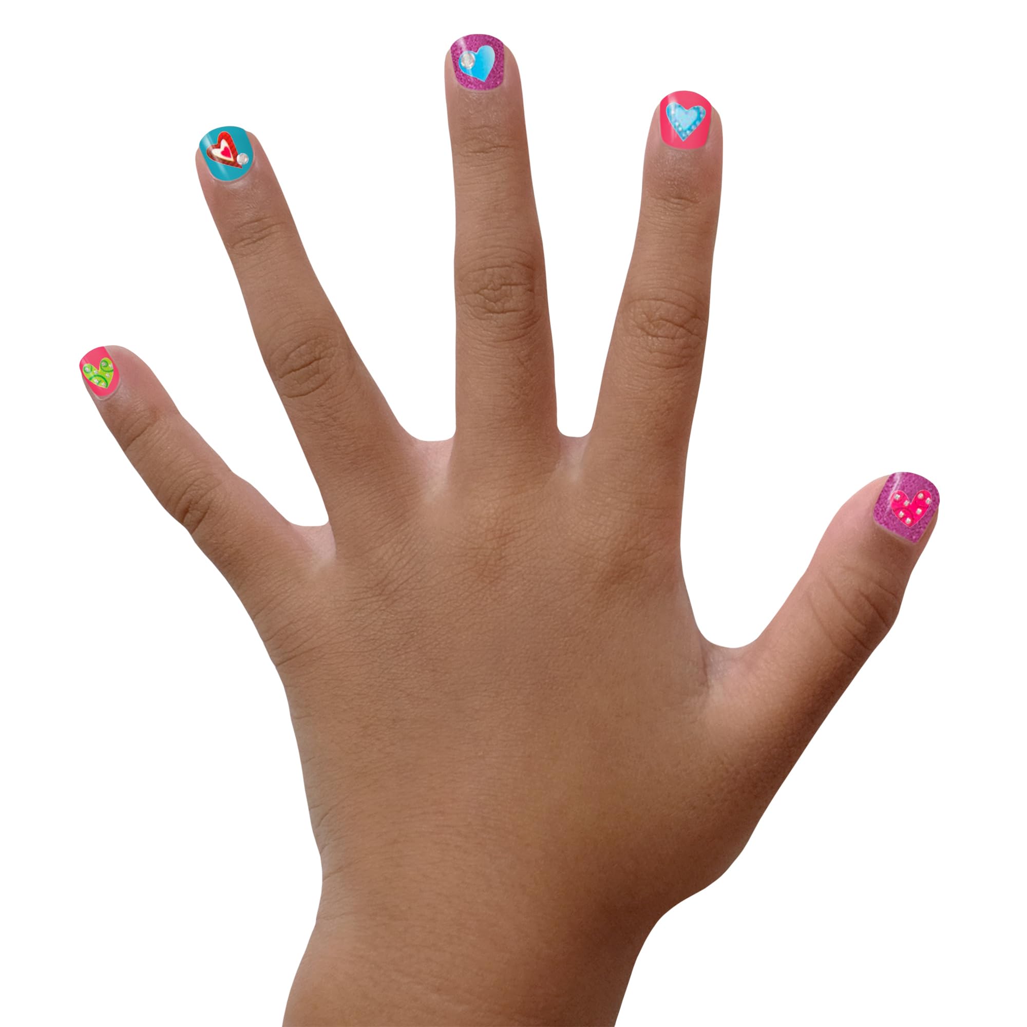 Piggy Paint Unicorn Fairy Gift Set - 100% Non-Toxic Kids Nail Polish (3 Polishes + Nail Art)