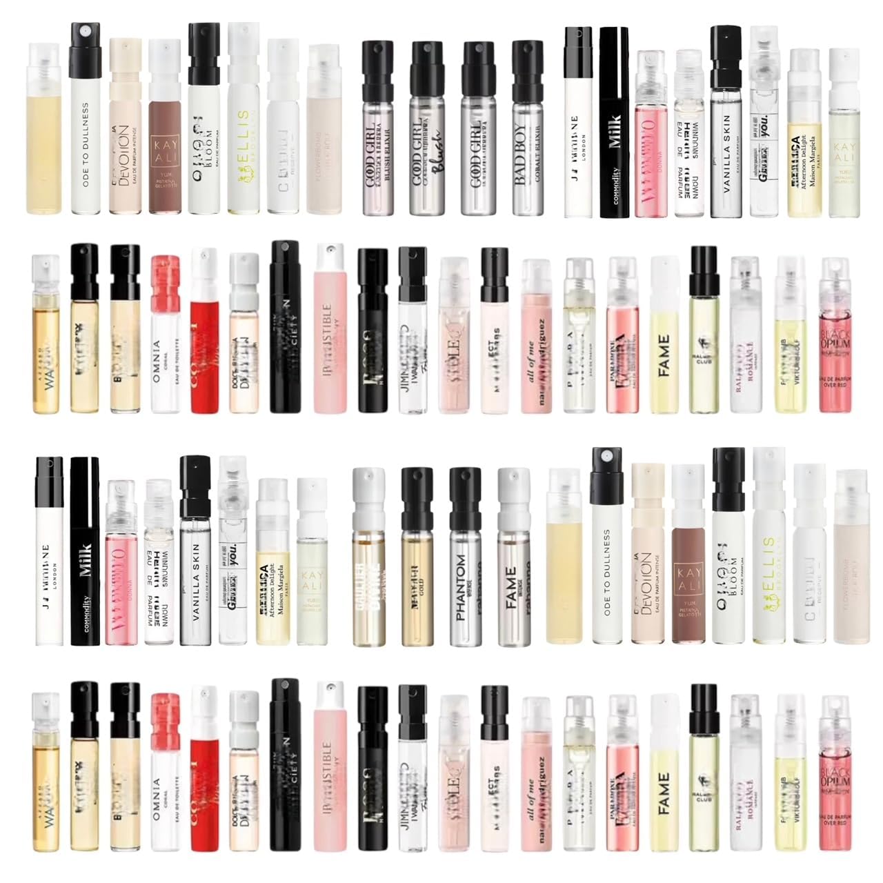 Pilestone Women’s Fragrance Discovery Sampler – 15 Vial Perfume Set