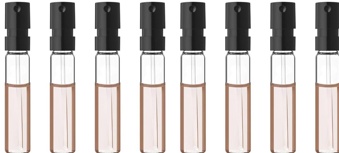 Pilestone Women's Designer Fragrance Sampler Set – 8 Random Vials, Travel Ready