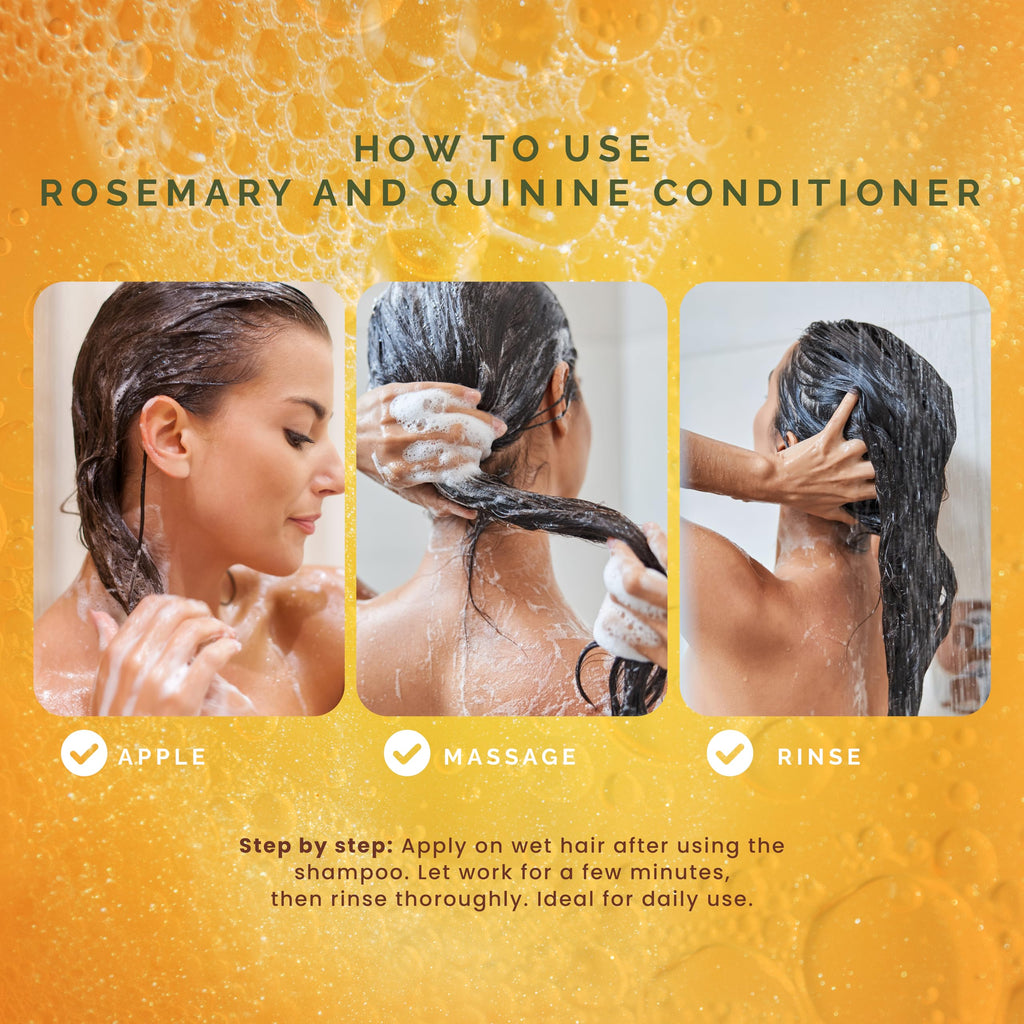 Pili Natural Rosemary & Quinine Conditioner – Strengthen Hair Follicles (Pack of 2)