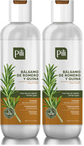 Pili Natural Rosemary & Quinine Conditioner – Strengthen Hair Follicles (Pack of 2)