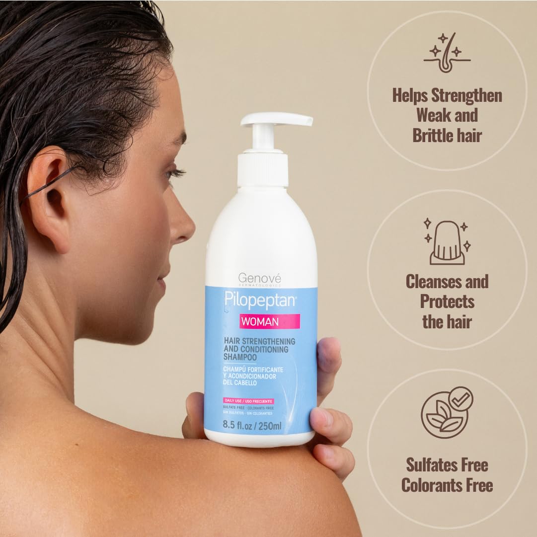 Pilopeptan Woman Shampoo – Strengthen, Volumize & Nourish with Peptan 3 Complex