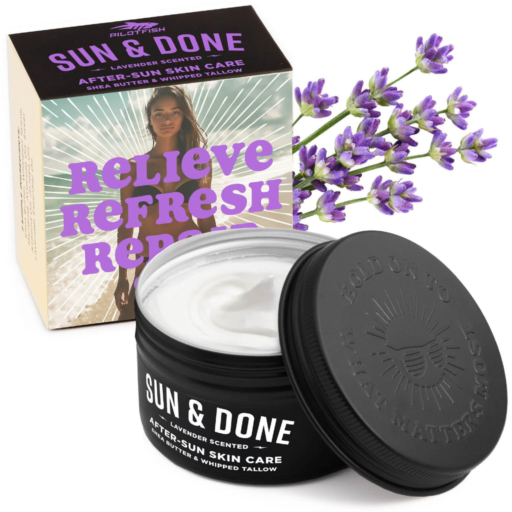Pilotfish After Sun Body Butter — Hydration with Shea Butter & Whipped Tallow