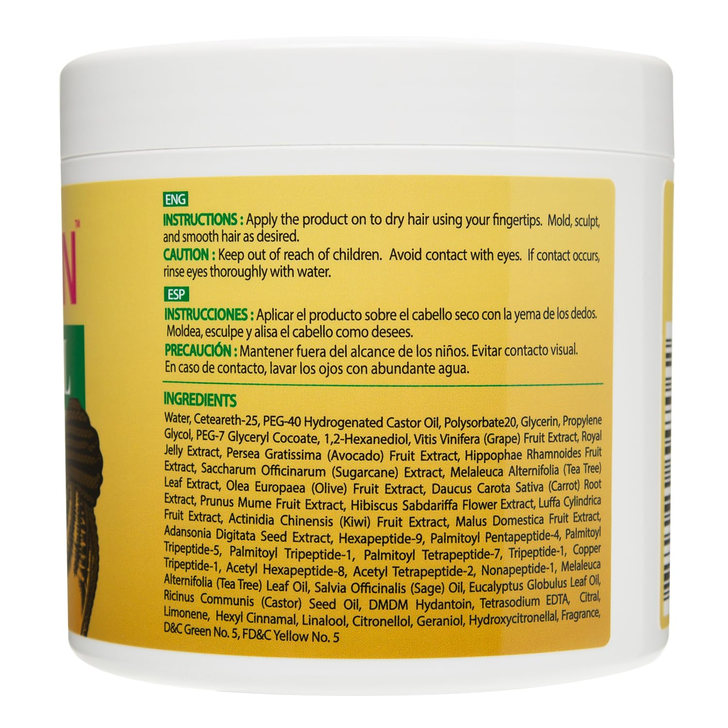 PINK LEMON Braiding Gel Tea Tree – Maximum Hold, No Flaking, High Shine, Fast Drying – 15 oz
