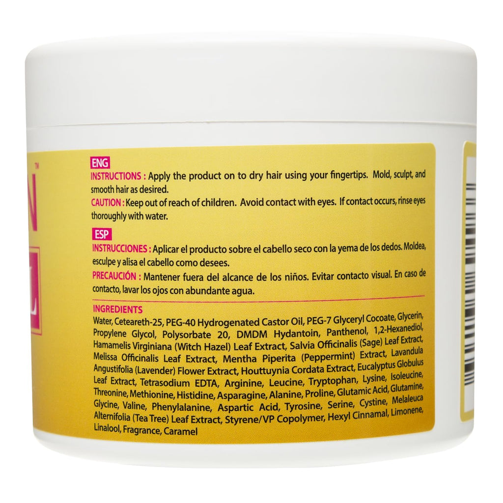 PINK LEMON Braiding Gel - Maximum Hold, High Shine, No Flaking | 10 oz