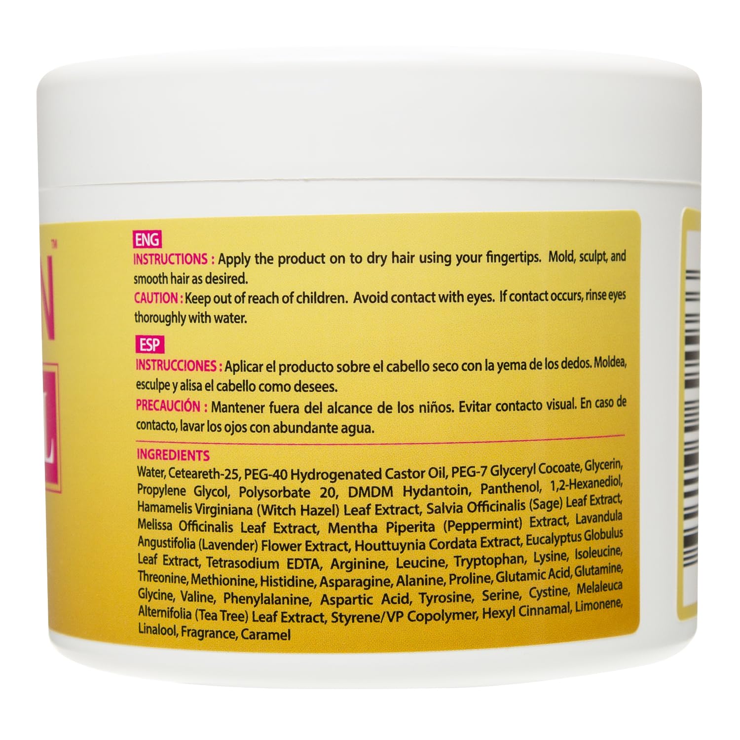 PINK LEMON Braiding Gel - Maximum Hold, High Shine, No Flaking | 10 oz