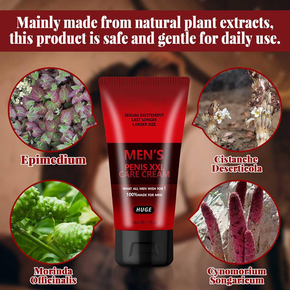 Pinnoocy Male Enhancement Cream – 1.7 oz Body Cream for Private Part, Size & Performance