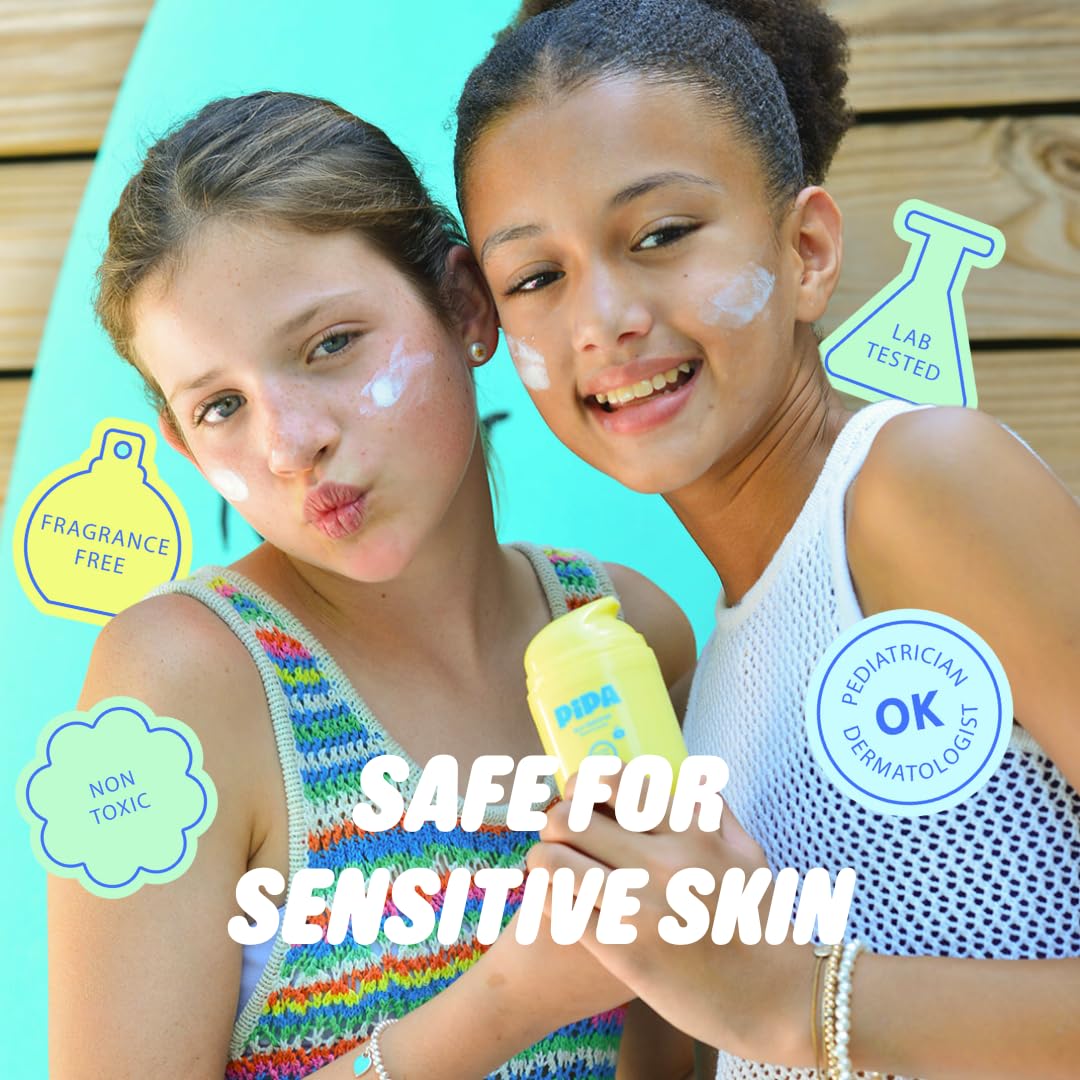 Pipa Sun-Sational 100% Mineral Daily Sunscreen SPF 30 (50 ml) | Unscented for Sensitive Skin
