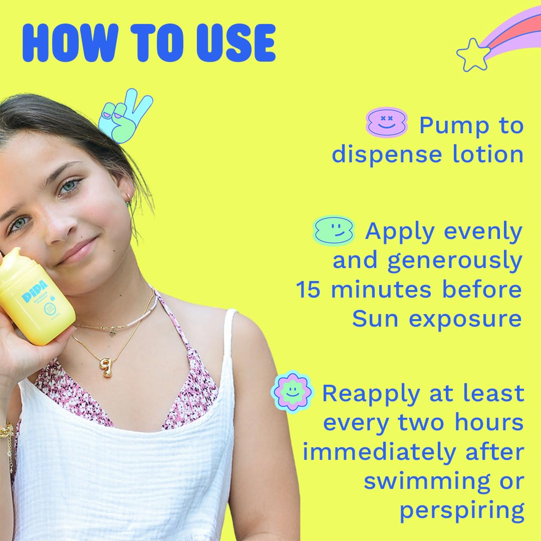 Pipa Sun-Sational 100% Mineral Daily Sunscreen SPF 30 (50 ml) | Unscented for Sensitive Skin