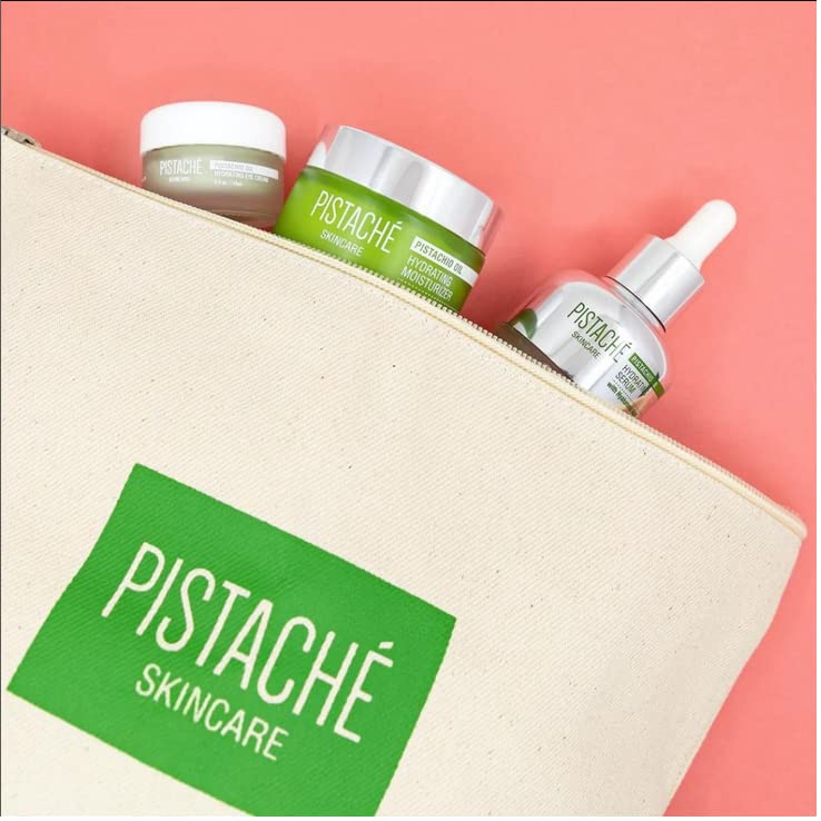 Pistaché Skincare Pistachio Oil Face Moisturizer | Hydrating & Nourishing Cream with Vitamin E for Face, Neck & Chest, 1.7 oz
