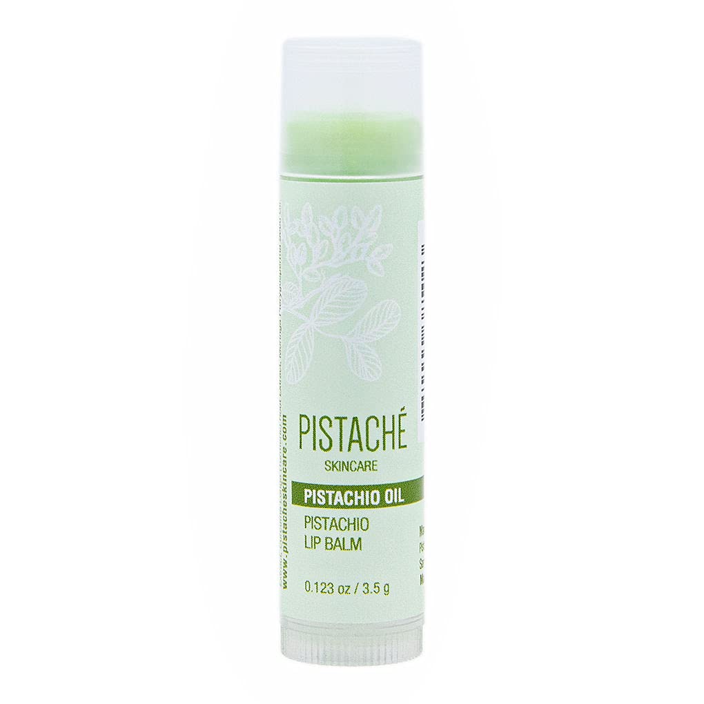 Pistaché Skincare Pistachio Oil Lip Balm — Hydration, Vitamin E, Antioxidant Protection | 0.12 oz
