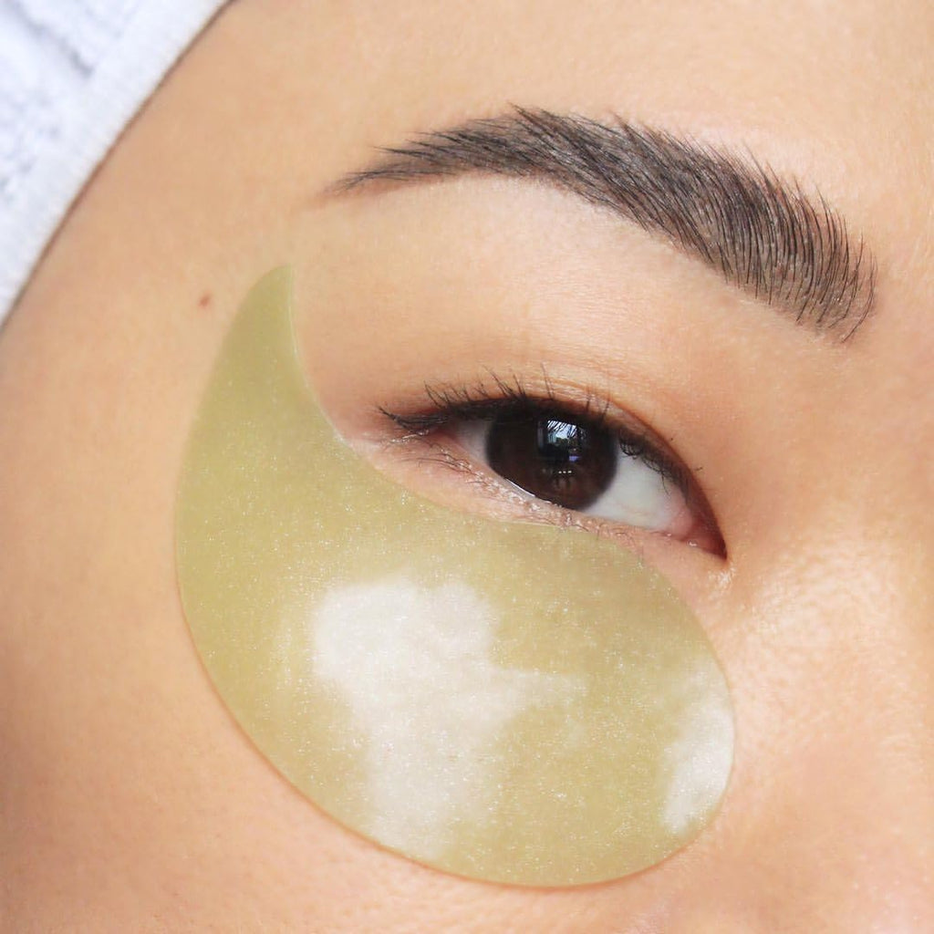 Pixi DetoxifEYE 2-Pack | Depuffing Hydrogel Under-Eye Patches with Cucumber, Gold & Caffeine
