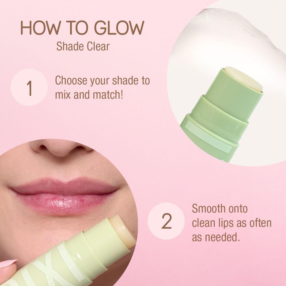 Pixi +Hydra LipTreat Naturals Trio — Tinted Hydrating Lip Balms in Clear, Peach-y, Nectar | 0.16 oz