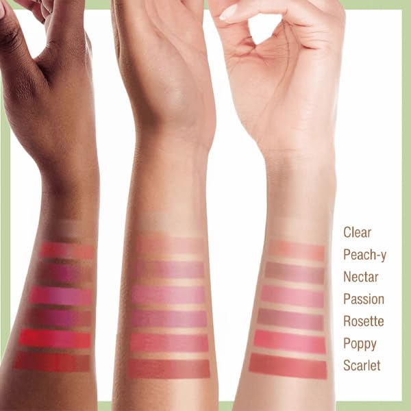 Pixi +Hydra LipTreat Naturals Trio — Tinted Hydrating Lip Balms in Clear, Peach-y, Nectar | 0.16 oz