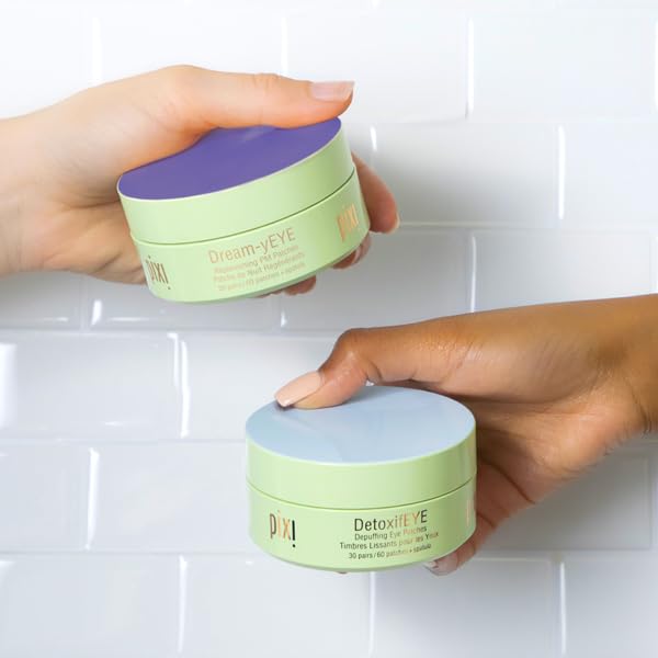 Pixi Day & Night Eye Patch Duo – Depuffing Hydrogel Patches for Day & Night (2 Boxes, 120 Patches)