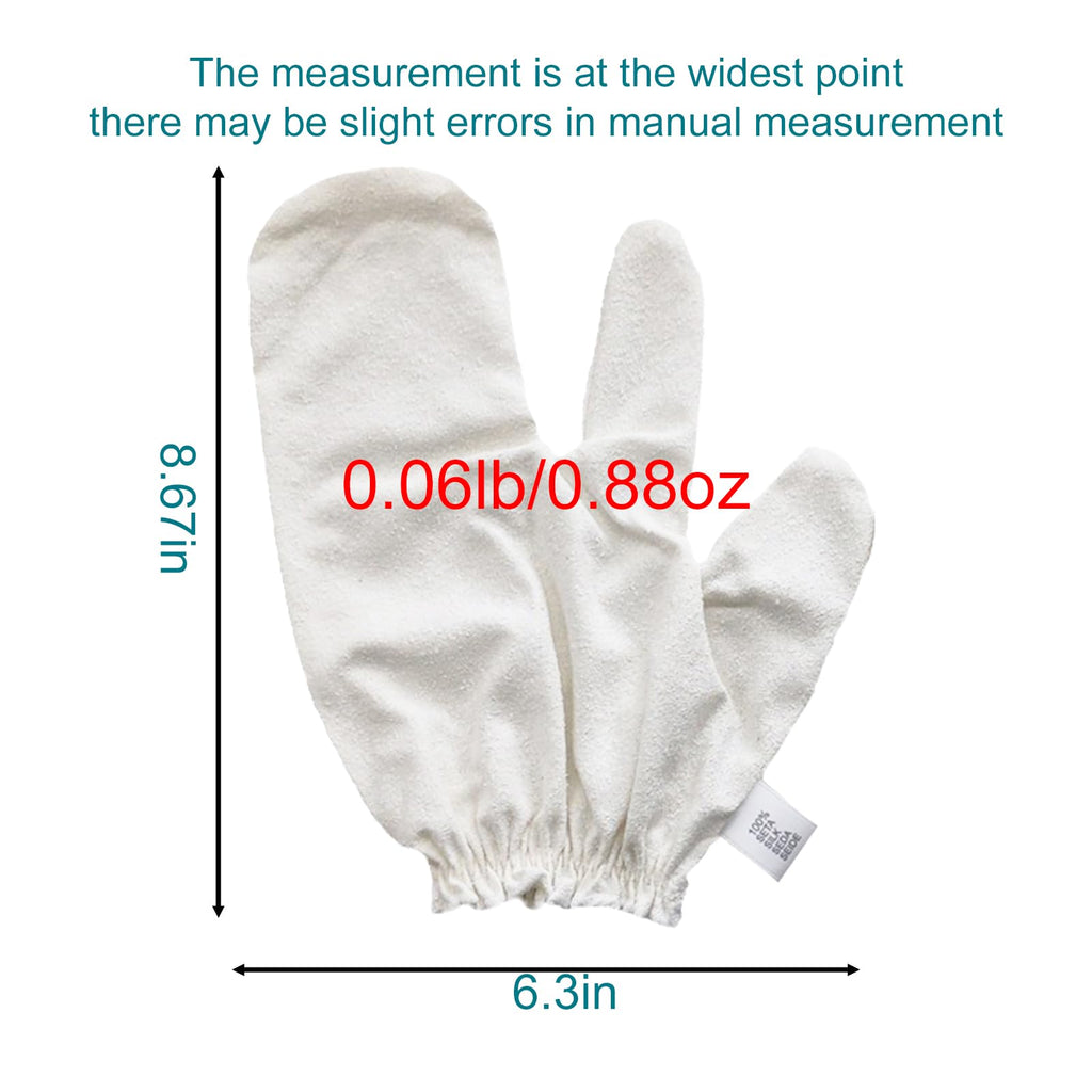 PJxtal Garshana Gloves – 100% Silk Dry Brushing & Ayurvedic Massage (2pcs)