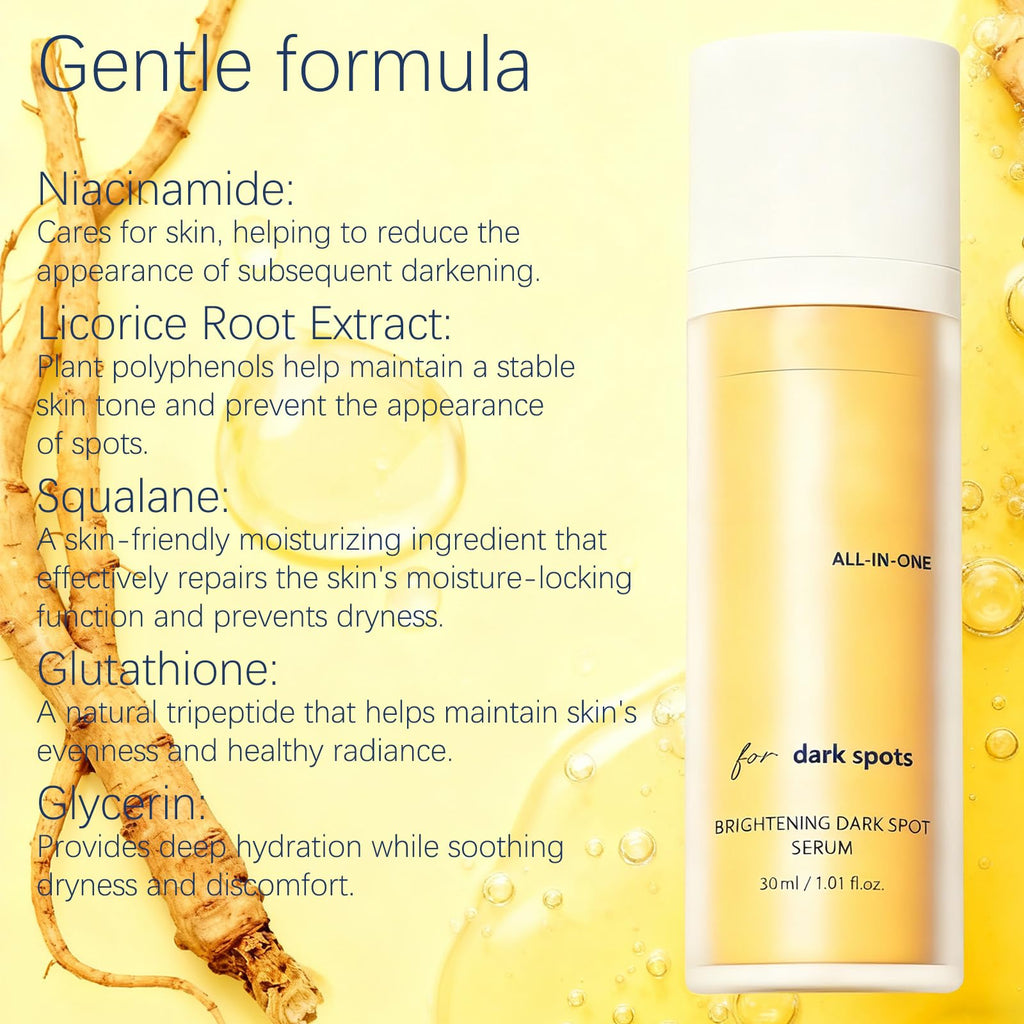 PKQLQ Face & Body Dark Spot Remedy Serum – Fade Acne Scars, Age Spots, Sun Spots, Hyperpigmentation